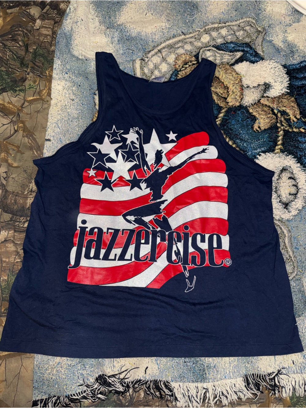 Richard Simmons JAZZERCISE Tank Too vintage